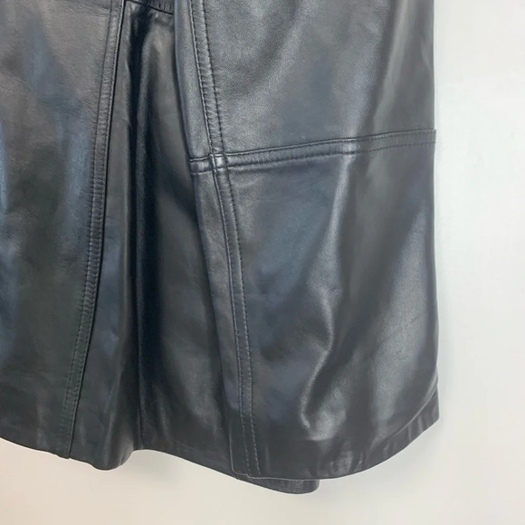 Danier Leather  Jacket Full Front Zip Women’s Size 2X Grunge Goth Capsule Punk - Picture 13 of 13